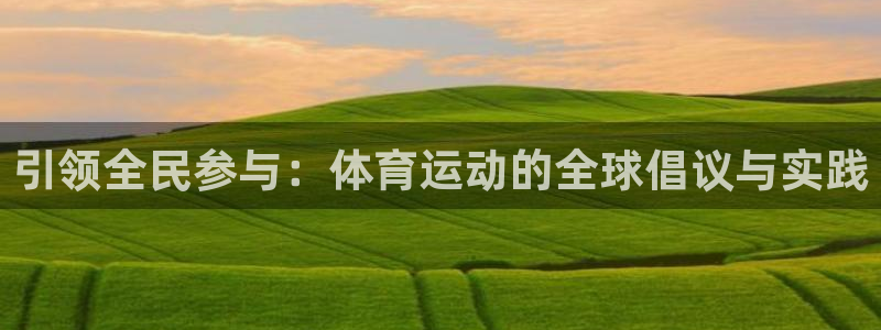3377体育手机平台：引领全民参与：体育运动的全球倡议与实践